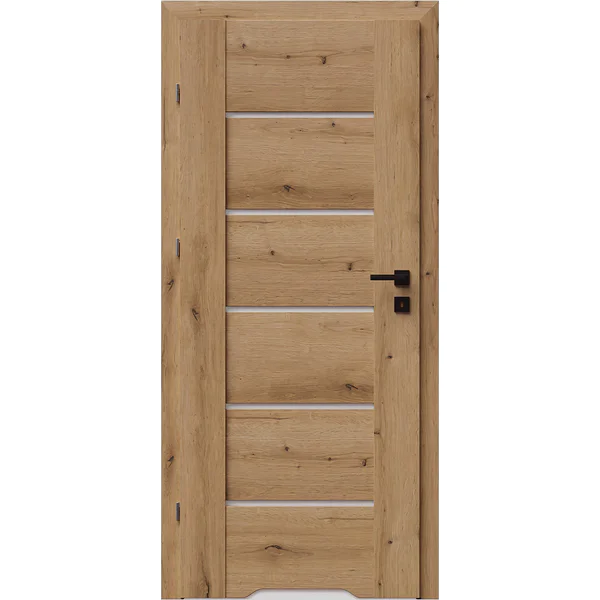 Drzwi Auri 0 przylgowe lewe 70 cm WC z podcięciem wentylacy