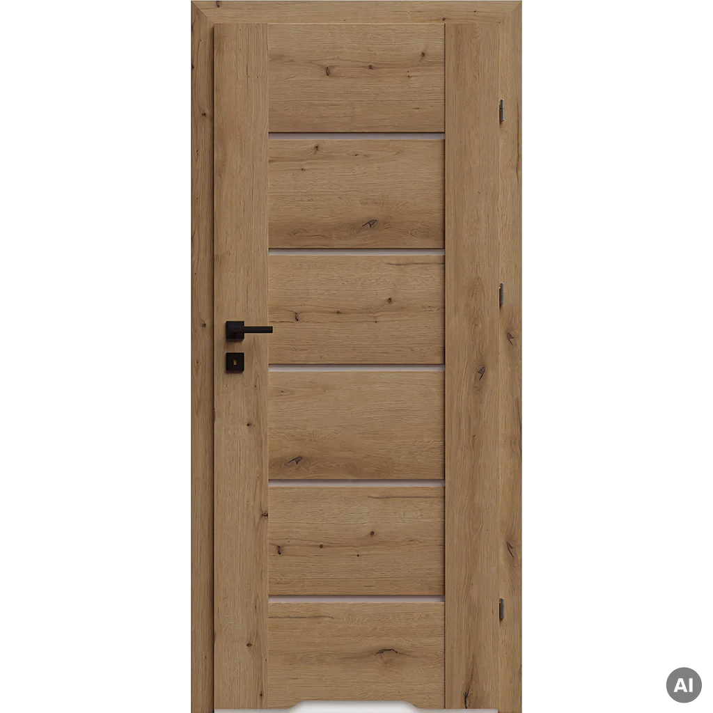 Drzwi Auri 0 przylgowe prawe 70 cm WC z podcięciem wentylacyjnym, 5901316119958