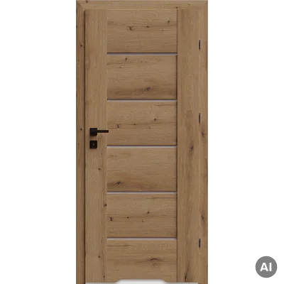 Drzwi Auri 0 przylgowe prawe 70 cm WC z podcięciem wentylacyjnym, 5901316119958