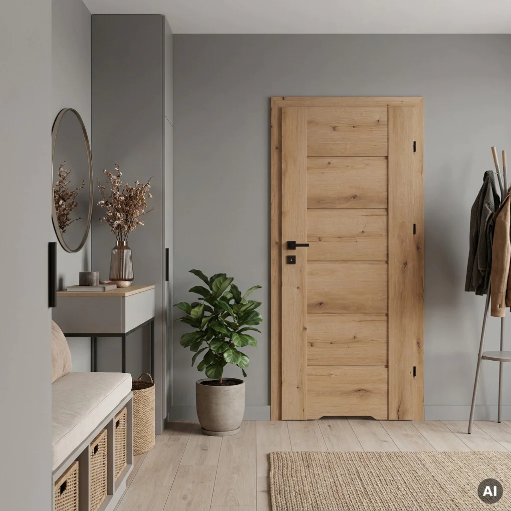 Drzwi Auri 0 przylgowe prawe 70 cm WC z podcięciem wentylacyjnym, 5901316119958