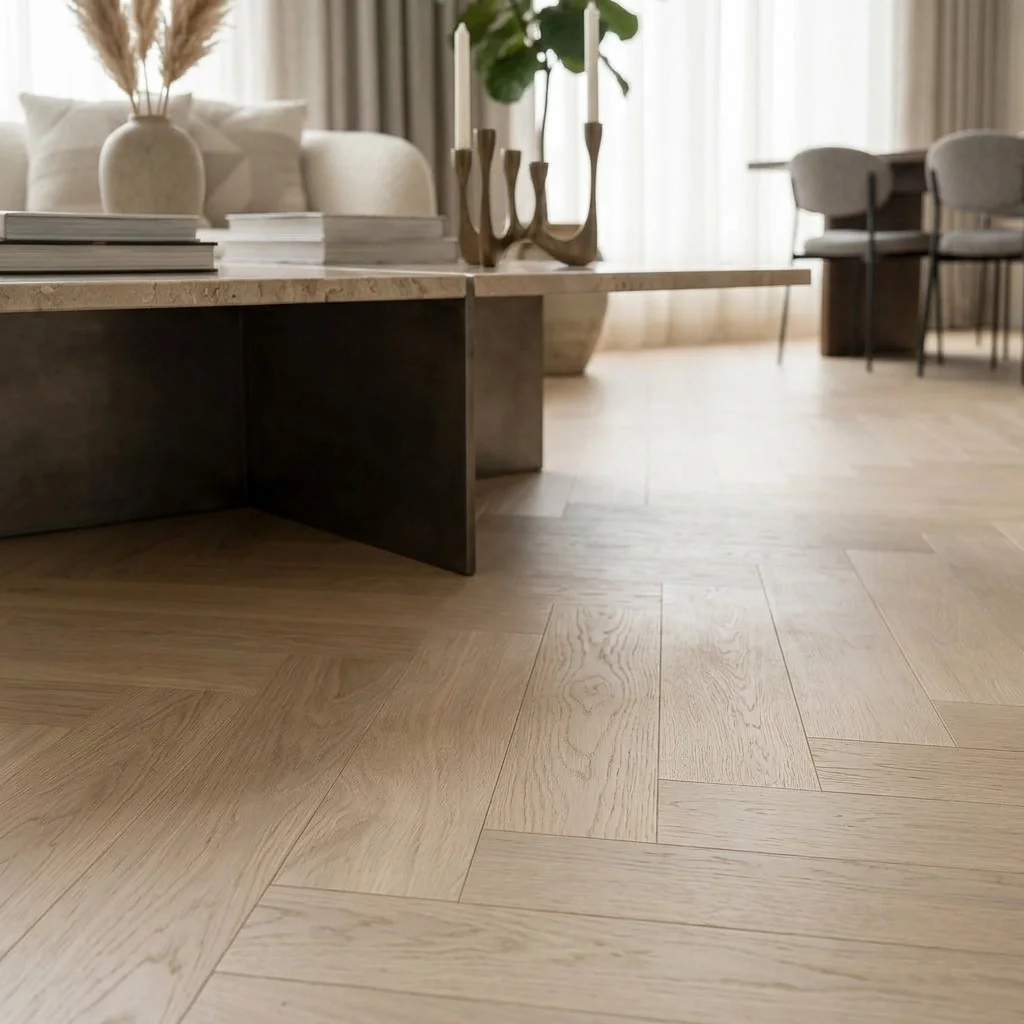 Podłoga drewniana Jodełka Jesion Kaschmir Lively Jodła Kaszmir 78459 9.3 mm TAK