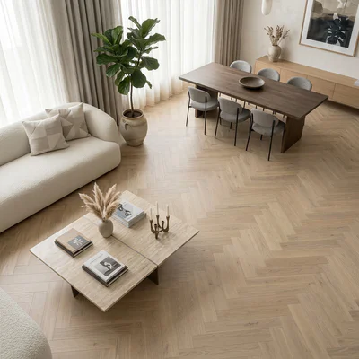 Podłoga drewniana Jodełka Jesion Kaszmir Lively 9.3 mm TAK, 78459