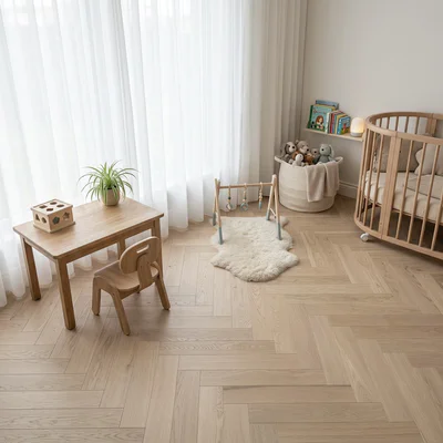 Podłoga drewniana Jodełka Jesion Kaschmir Lively Jodła Kaszmir 9.3 mm TAK, 78459