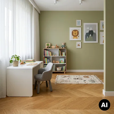Podłoga drewniana Jodełka Dąb Naturalny 45° Calm 10.3 mm TAK, 79729