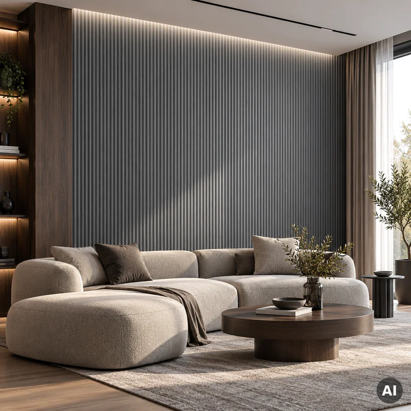 Panel lamelowy Brushed Steel S 148, 6073766 - 5