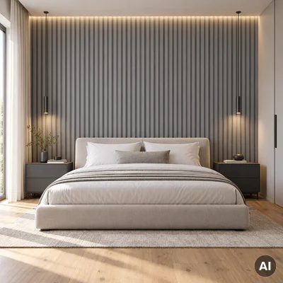 Panel lamelowy Brushed Steel M 160, 6075093