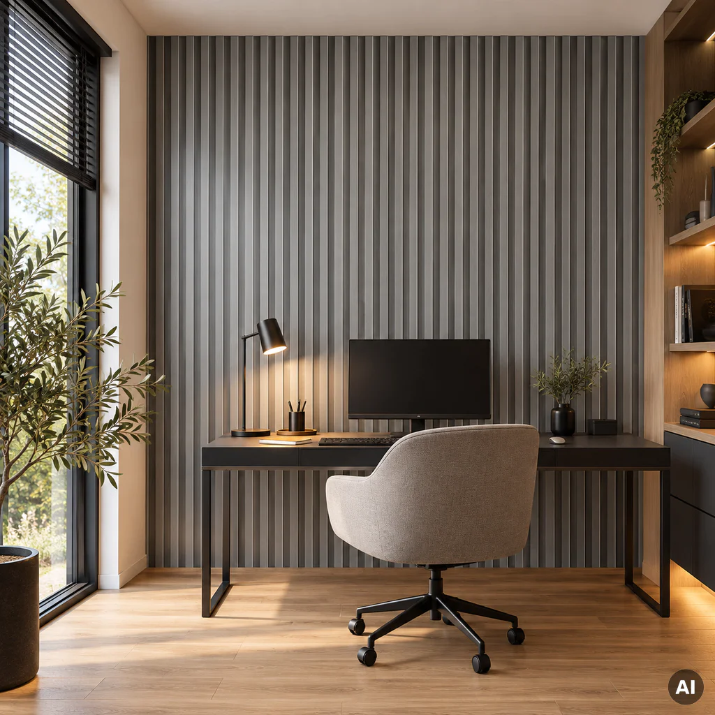 Panel lamelowy Brushed Steel M 160, 6075093