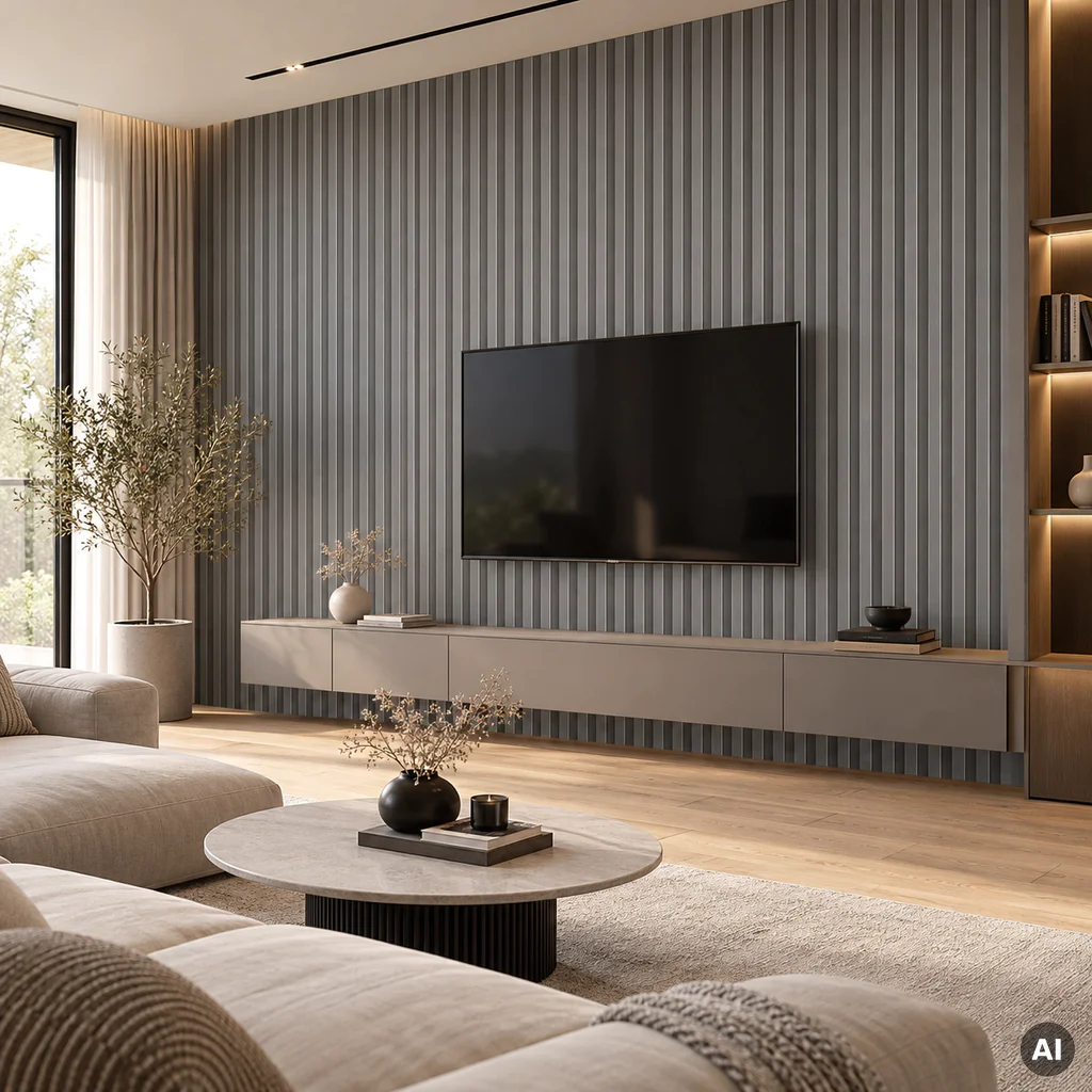 Panel lamelowy Brushed Steel M 160, 6075093
