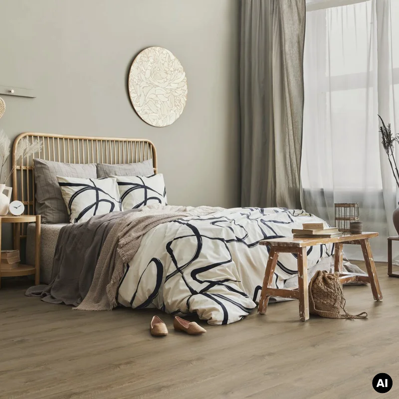 Panele winylowe Lumber Fauve 3.4 mm, 36681096 - 4