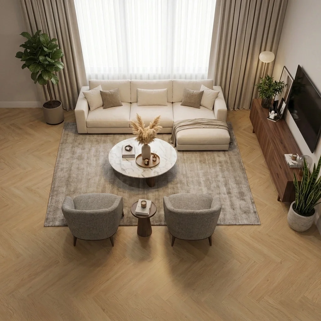 Panele podłogowe Jodełka Respiro 777397 AC4 8 mm, 400109215