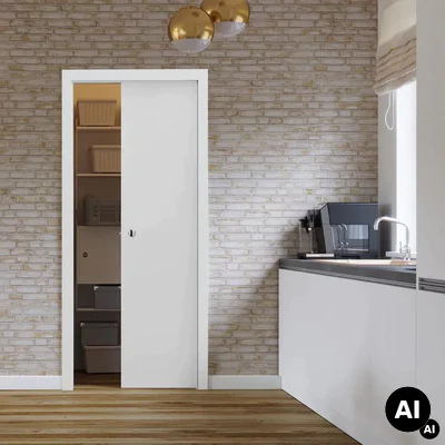Drzwi przesuwne Porta DECOR P 80 cm bezprzylgowe, SPAP0P0S08DBI0AS0AH000