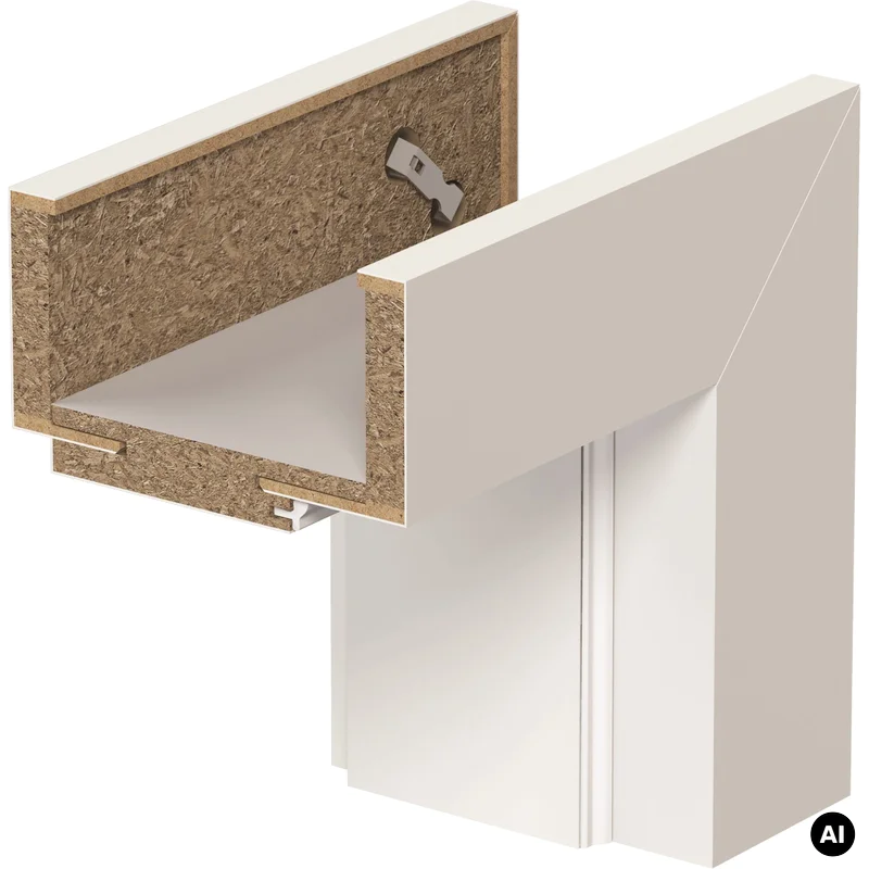 Ościeżnica regulowana PORTA SYSTEM ELEGANCE A 75-95 prawa