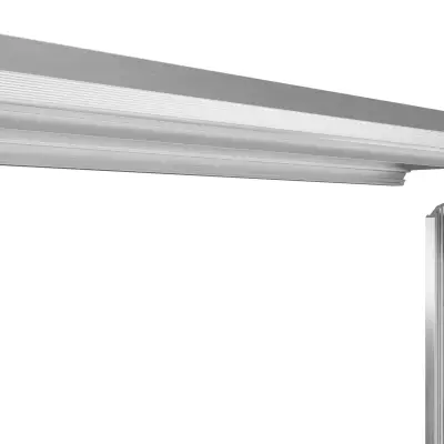 Zestaw Drzwi ukryte + Ościeżnica ukryta odwrotna przylga (otwierane do wewnątrz) Neo Lewe 80 cm plaster miodu, 100145934, 100140663