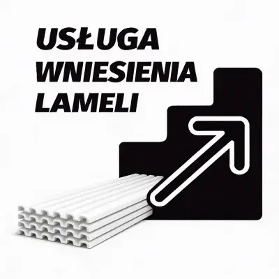 Usługa Wniesienie lameli