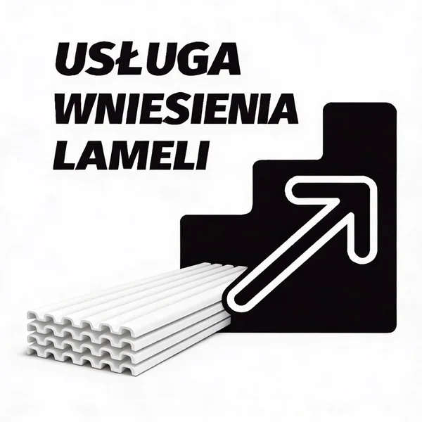 Usługa Wniesienie lameli - 3