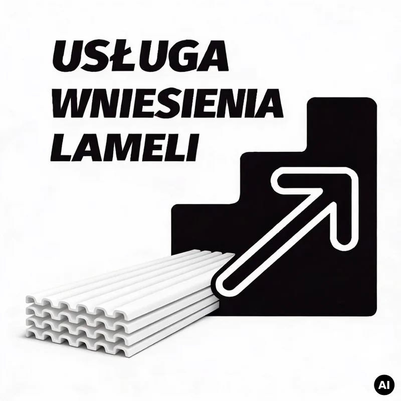Usługa Wniesienie lameli - 3