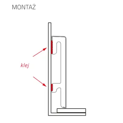 Listwa przypodłogowa Bravo 80 mm Dąb Idaho 201, BR8162