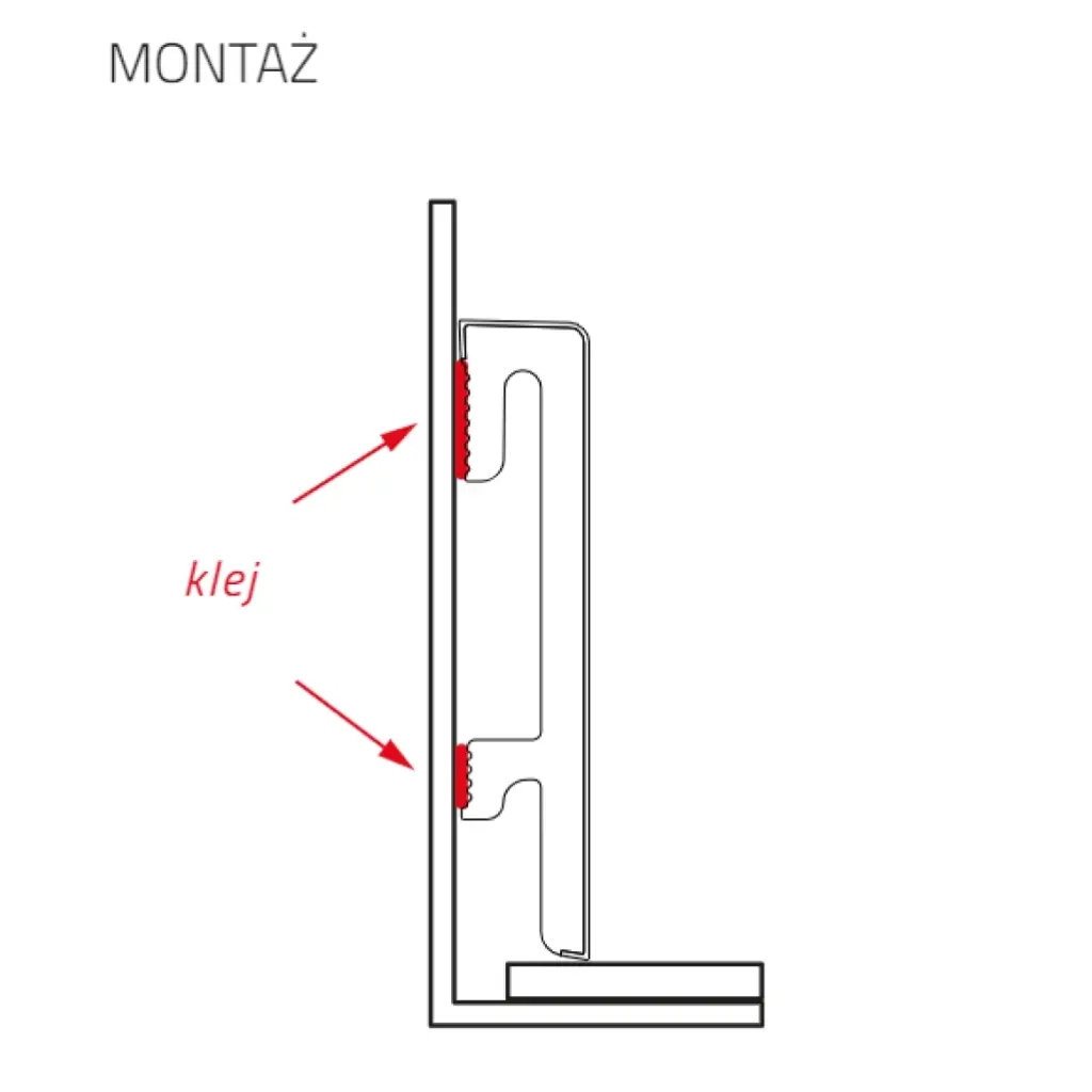 Listwa przypodłogowa Bravo 80 mm Dąb Montana 201, BR8163