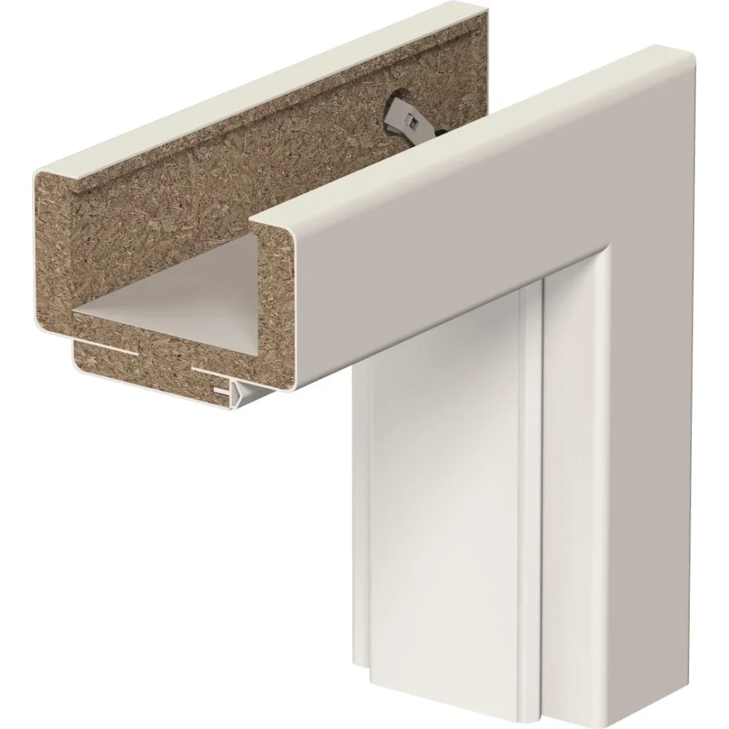 Ościeżnica regulowana PORTA SYSTEM D 140-160 prawa 90 cm przylgowa, OPWP0D0P09DBI0SZ360000