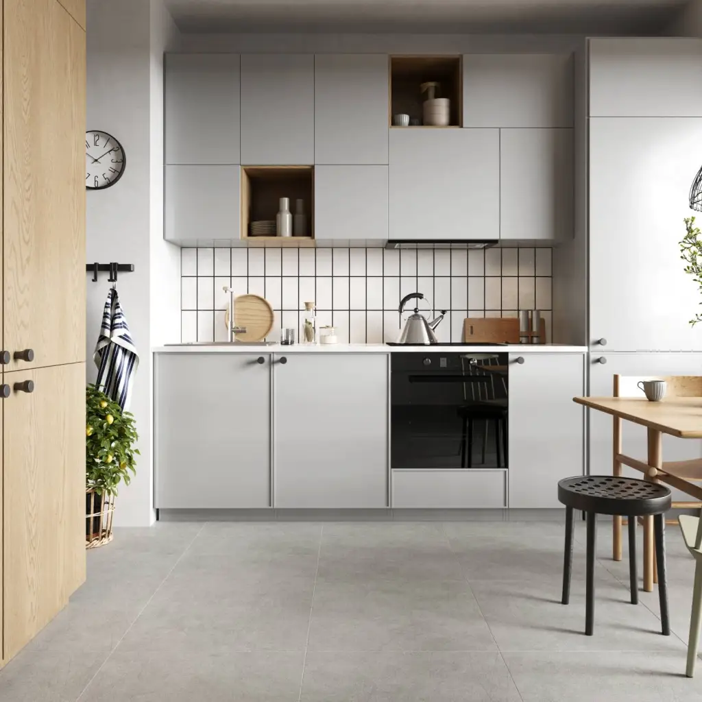 Panele winylowe SPC Conrete Light 60x60 Matowy 6074890 Klasa 33 6 mm