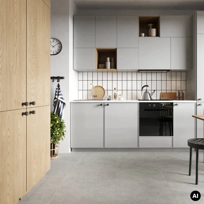 Panele winylowe SPC Conrete Light 60x60 Matowy 6074890 Klasa