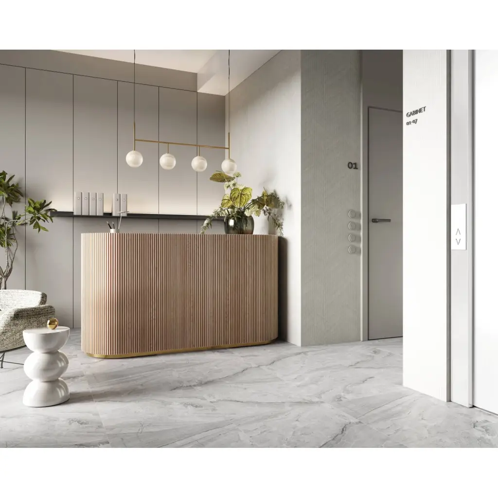 Panele winylowe SPC Ash Grey 60x60 Matowy 6074902 Klasa 33 6 mm