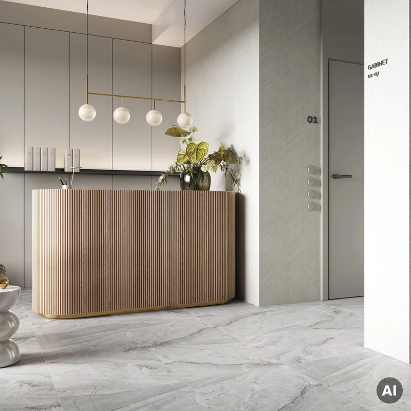 Panele winylowe SPC Ash Grey 6 mm Klasa 33, 6074902 - 3