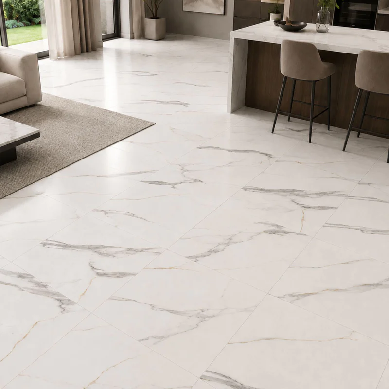 Panele winylowe SPC Calacatta White 60x60 6074903 Klasa 33 6