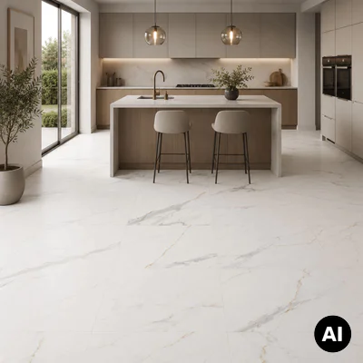 Panele winylowe SPC Calacatta White 60x60 6074903 Klasa 33 6 mm