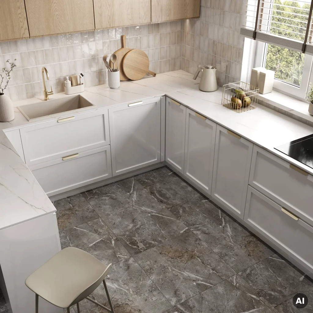 Panele winylowe SPC Marble Skin 6 mm Klasa 33, 6074906