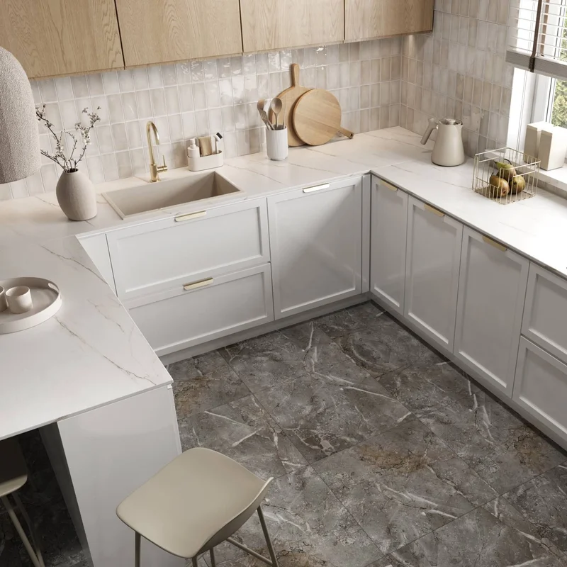Panele winylowe SPC Marble Skin 60x60 6074906 Klasa 33 6 mm