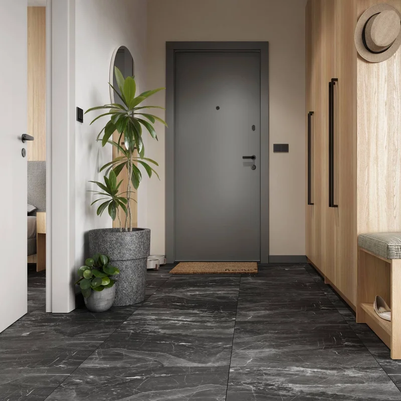 Panele winylowe SPC Dark Stone 60x60 6074907 Klasa 33 6 mm -