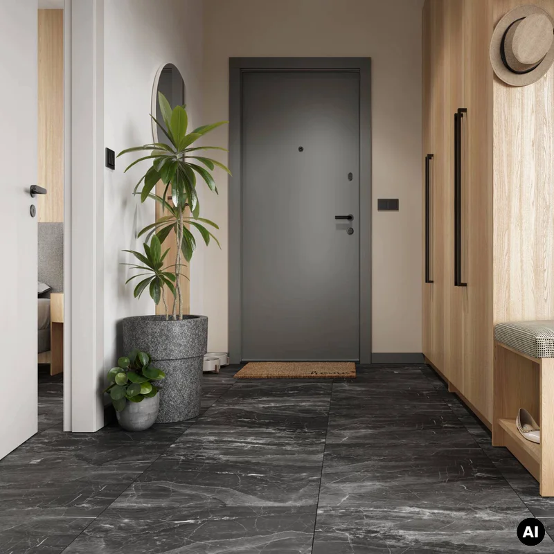 Panele winylowe SPC Dark Stone 60x60 6074907 Klasa 33 6 mm -