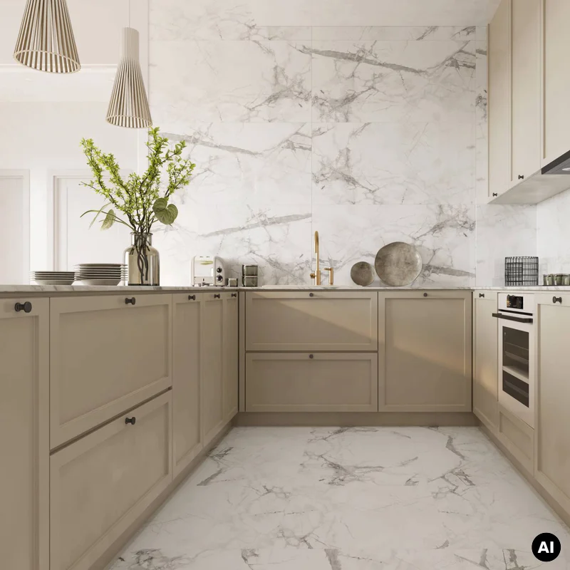Panele winylowe SPC Calacatta Snow 60x60 6074908 Klasa 33 6