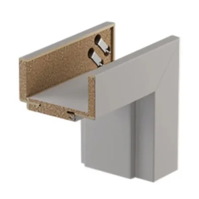 Ościeżnica regulowana kaszmir SYSTEM ELEGANCE B 95-115 prawa 80cm bezprzylgowa, OPAP0B0P08WCA0ANV80000