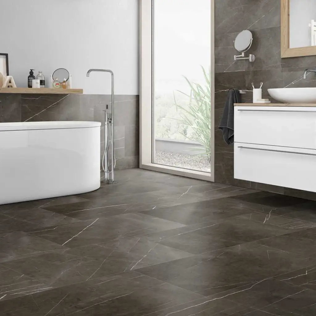 Panele winylowe Caletta Moonstone Grey Kamień szary 64867