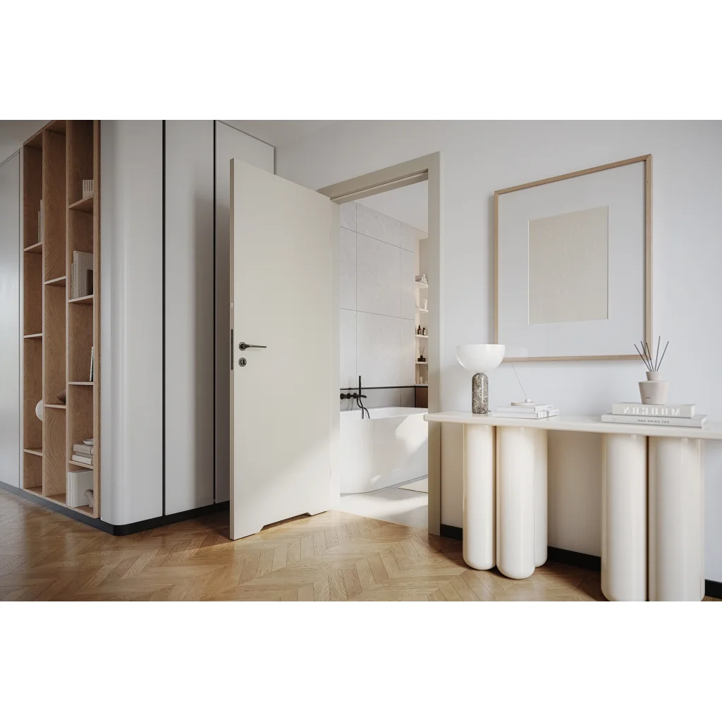 Ościeżnica Wodoodporna Hydro Protect regulowana A 80-120 z kątownikiem 60 mm 70 Lewa Przylgowa, OPWC6A0L07DBI0SZ36C000