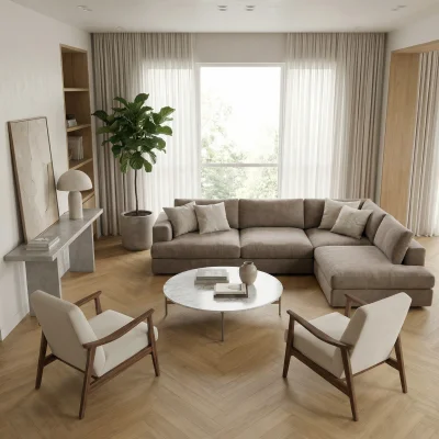 Panele winylowe SPC Jodełka Toffee DOU HB 620-IB Klasa 33 5 mm