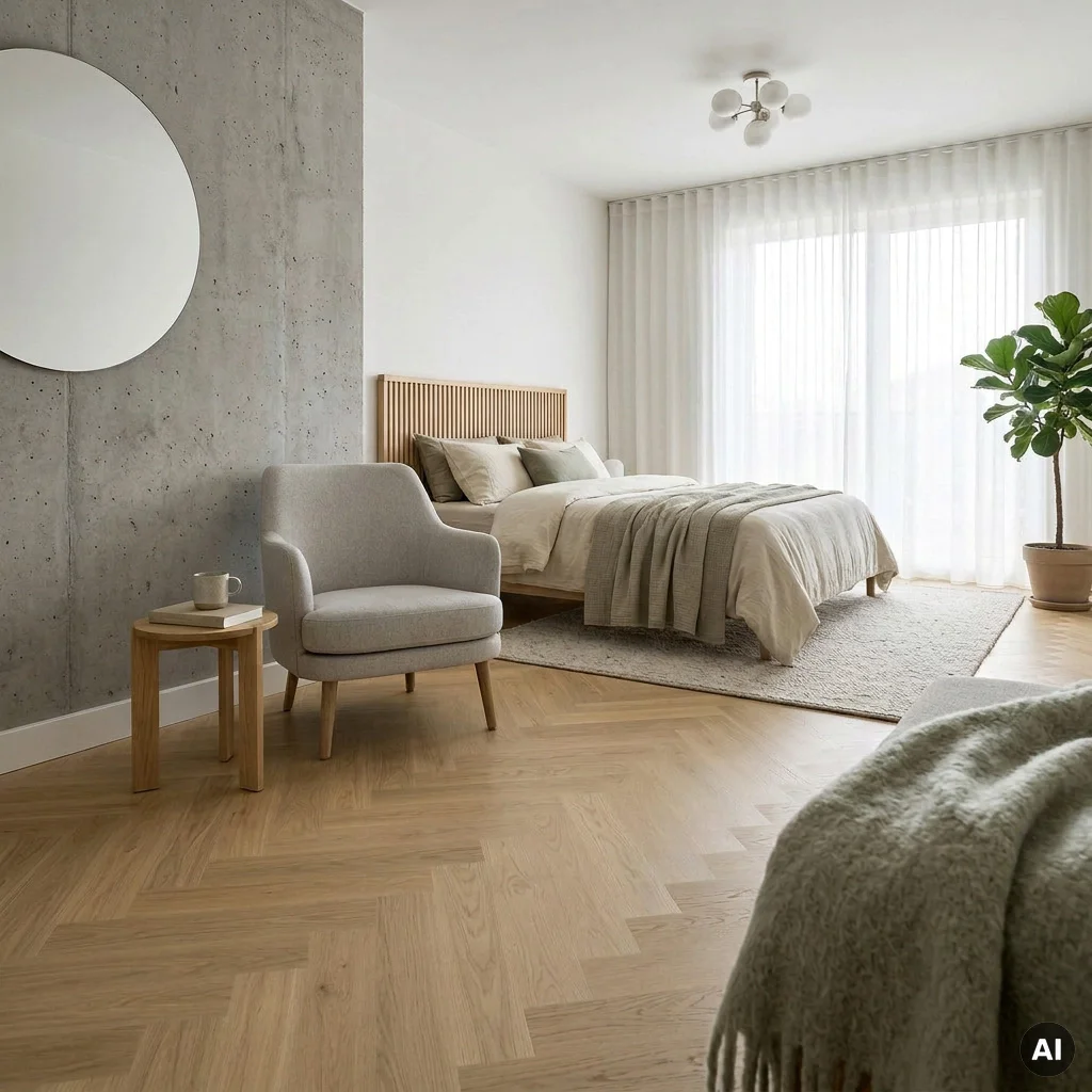 Panele winylowe SPC Jodełka Forest 5 mm Klasa 33, DOU HB 622-IB
