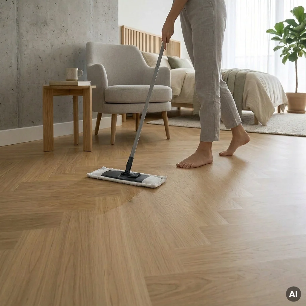 Panele winylowe SPC Jodełka Forest 5 mm Klasa 33, DOU HB 622-IB
