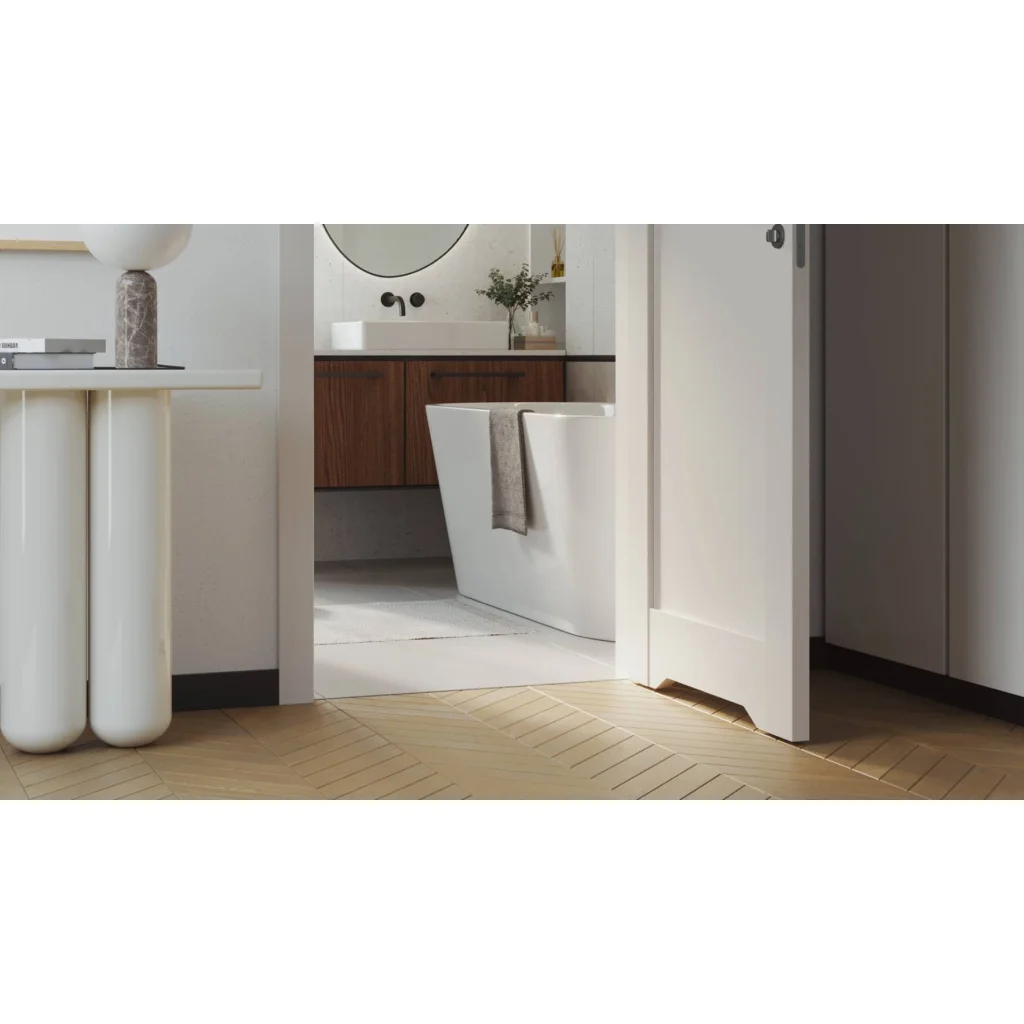 Ościeżnica Wodoodporna Hydro Protect Elegance regulowana D-E 135-175 z kątownikiem 40 mm 80 Lewa Bezprzylgowa, OPAC6D0L08DBI0BNU8C000