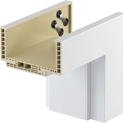Ościeżnica Wodoodporna Hydro Protect Elegance regulowana B-C 95-135 Lewa 80 Bezprzylgowa, OPAC6B0L08DBI0BNU8C000