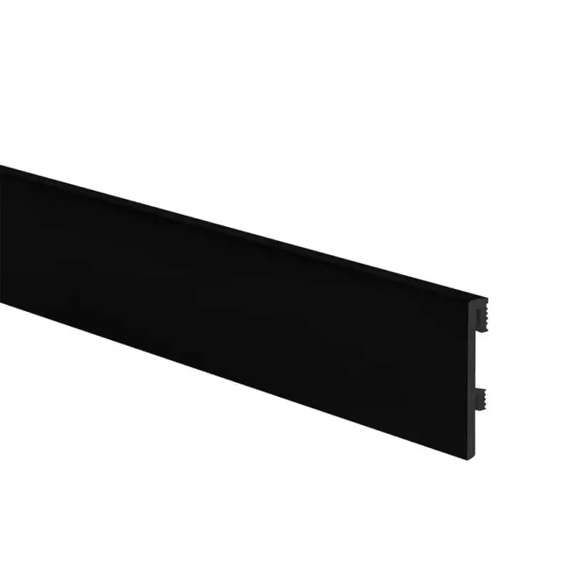 Listwa przypodłogowa FORTINO 80 Czarna, 5905167894767