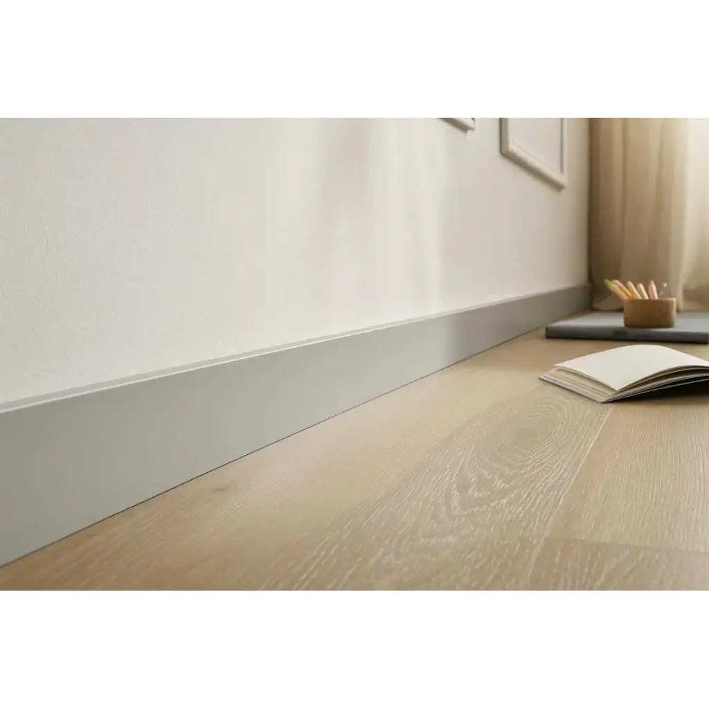 Listwa przypodłogowa FORTINO 80 Jasny szary, 5905167887066