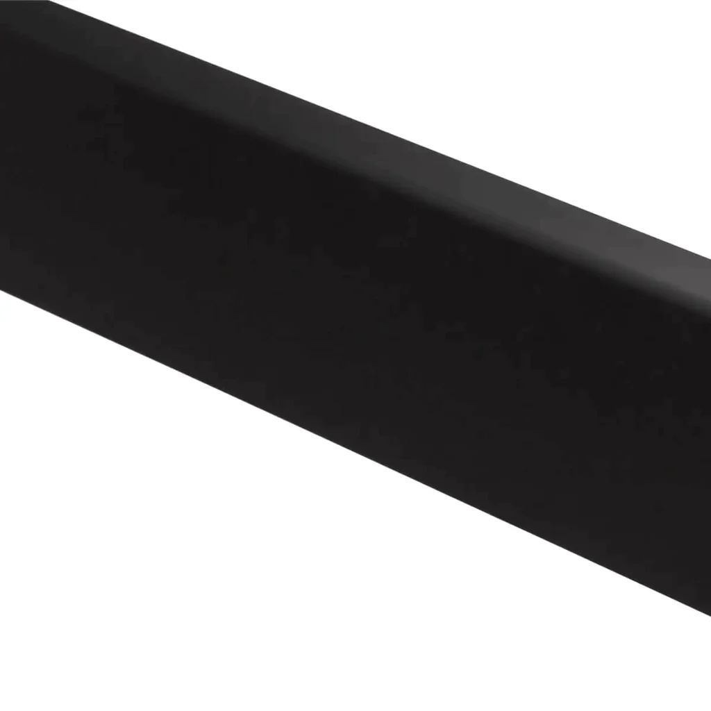 Listwa przypodłogowa PS Bravo 80 mm Czarna folia, BR81F3