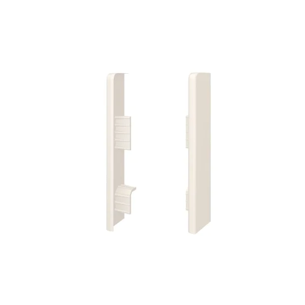 Zaślepki do listew Espumo 208 Light off-white komplet Lewa
