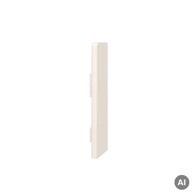 Zaślepki do listew Espumo 208 Light off-white komplet Lewa i Prawa, 3032737