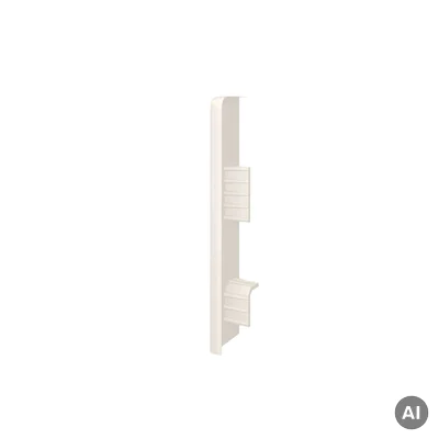 Zaślepki do listew Espumo 208 Light off-white komplet Lewa i Prawa, 3032737