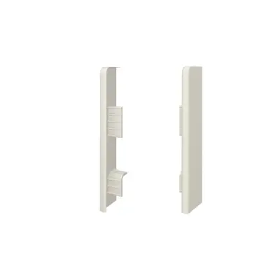 Zaślepki do listew Espumo ESP209 Off-white Komplet Lewa+Prawa, 3032738