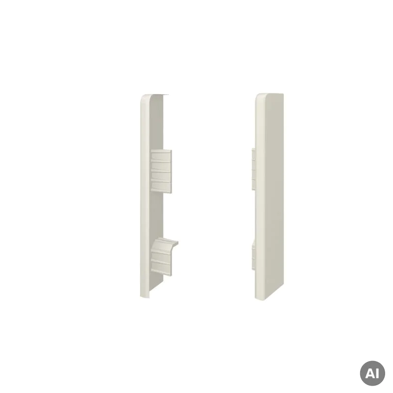 Zaślepki do listew Espumo ESP209 Off-white Komplet Lewa+Pra